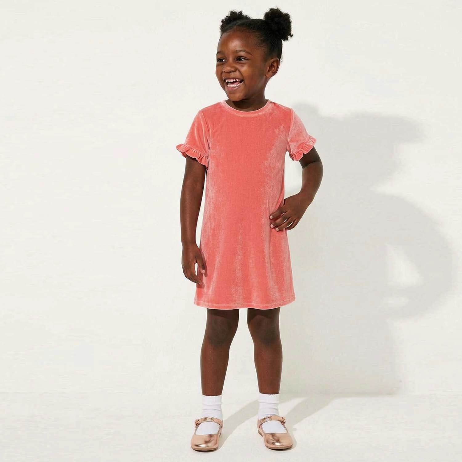 Rockets of Awesome Velvet Party Dress for Girls