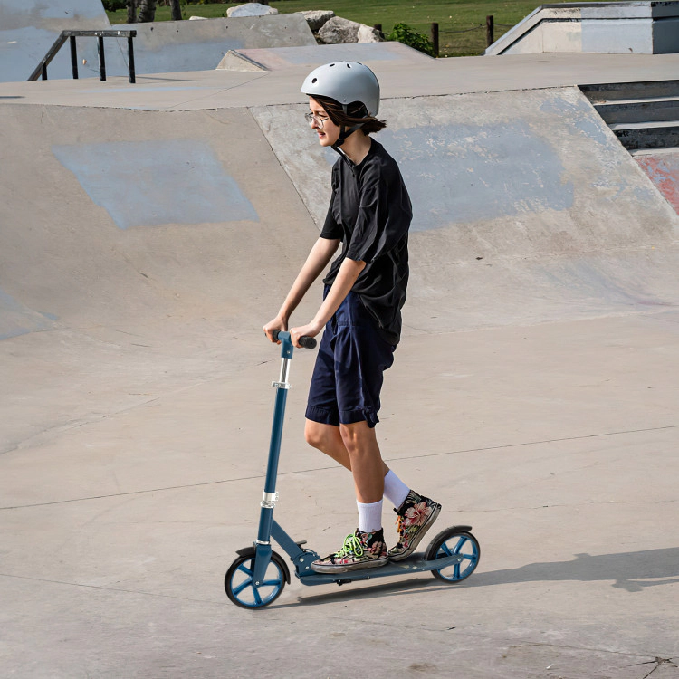 Hivvago Folding Aluminum Alloy Scooter with 3 Adjustable Heights