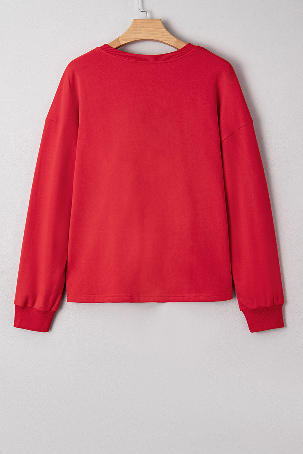 Threaded Pear Women's Taraette Patched Drop Shoulder Sweatshirt