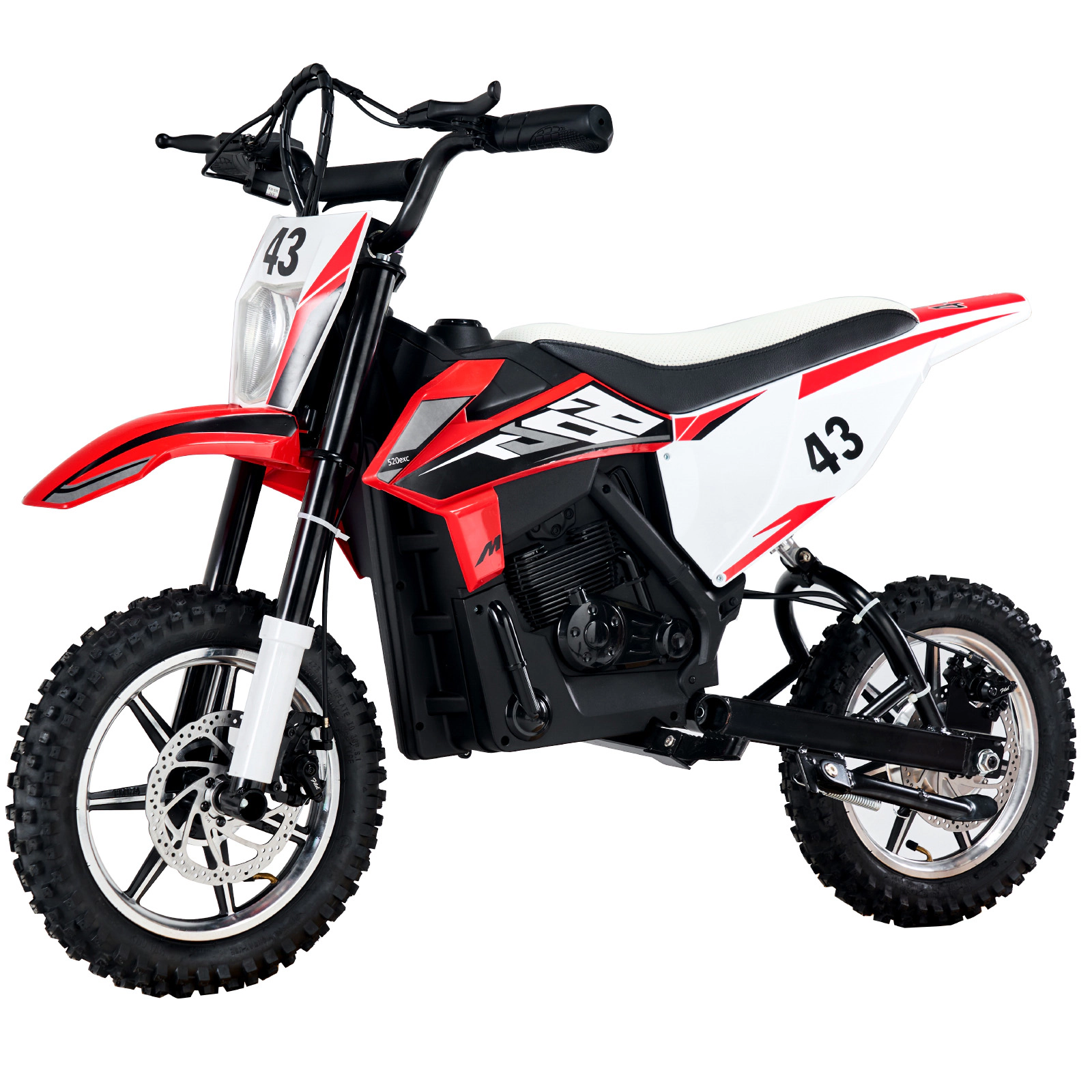 HONGGE 36V Battery Powered Kids Ride On Motorcycle, Speed Up to 15.5 MPH, Dual Brakes, 175 lb Capacity for Ages 14+