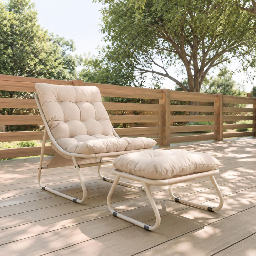 WOW PIONEER Steel Frame Patio Chair