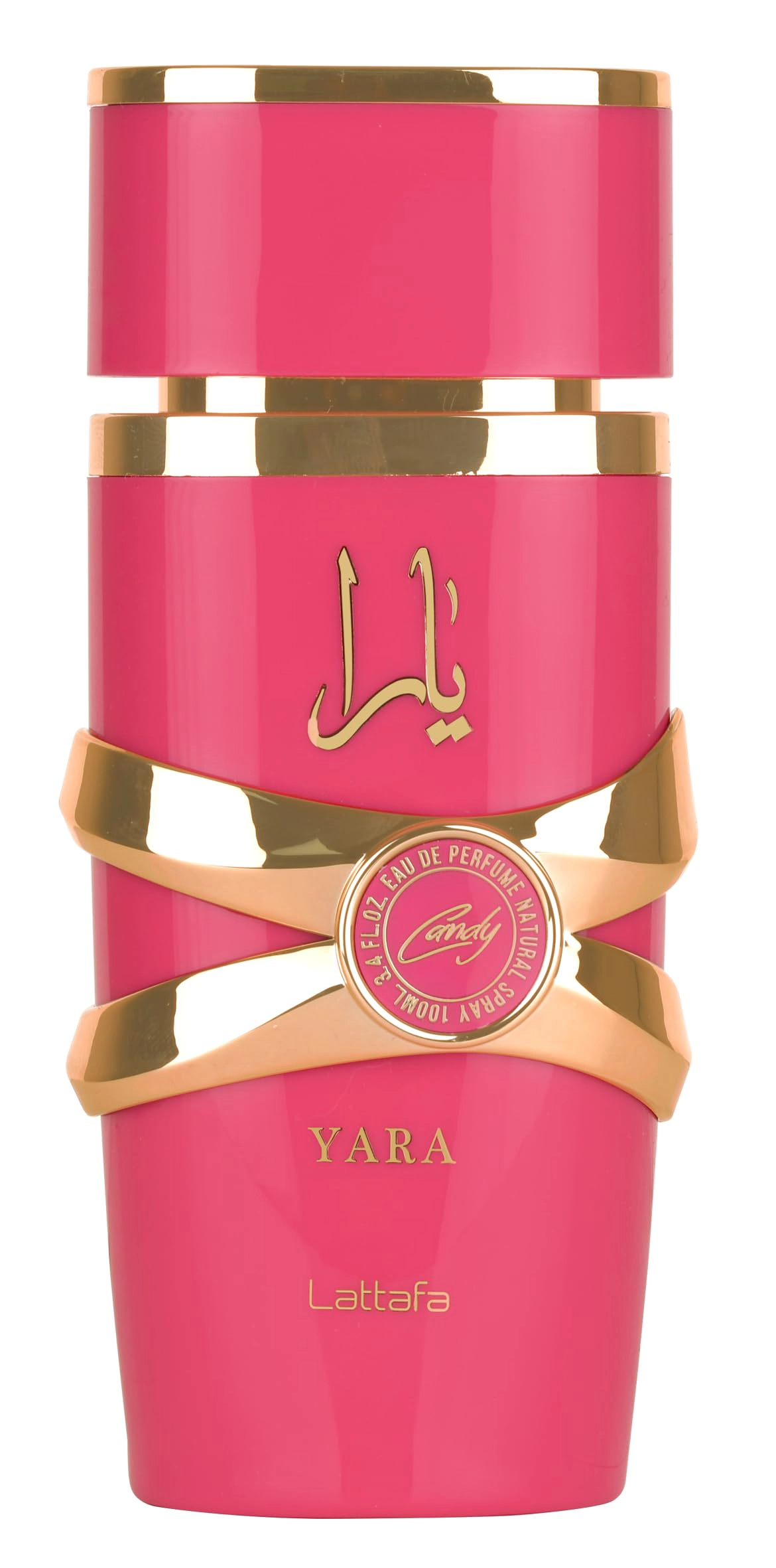 Lattafa Yara Candy Eau de Parfum for Women - 3.4 Fl Oz (100 ml)