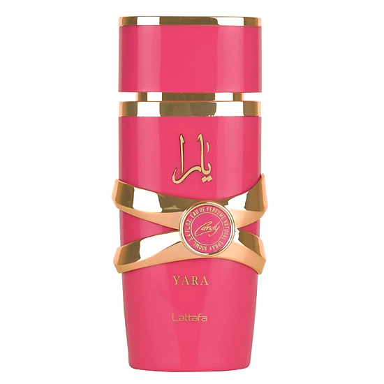 Lattafa Yara Candy Eau de Parfum for Women - 3.4 Fl Oz (100 ml)
