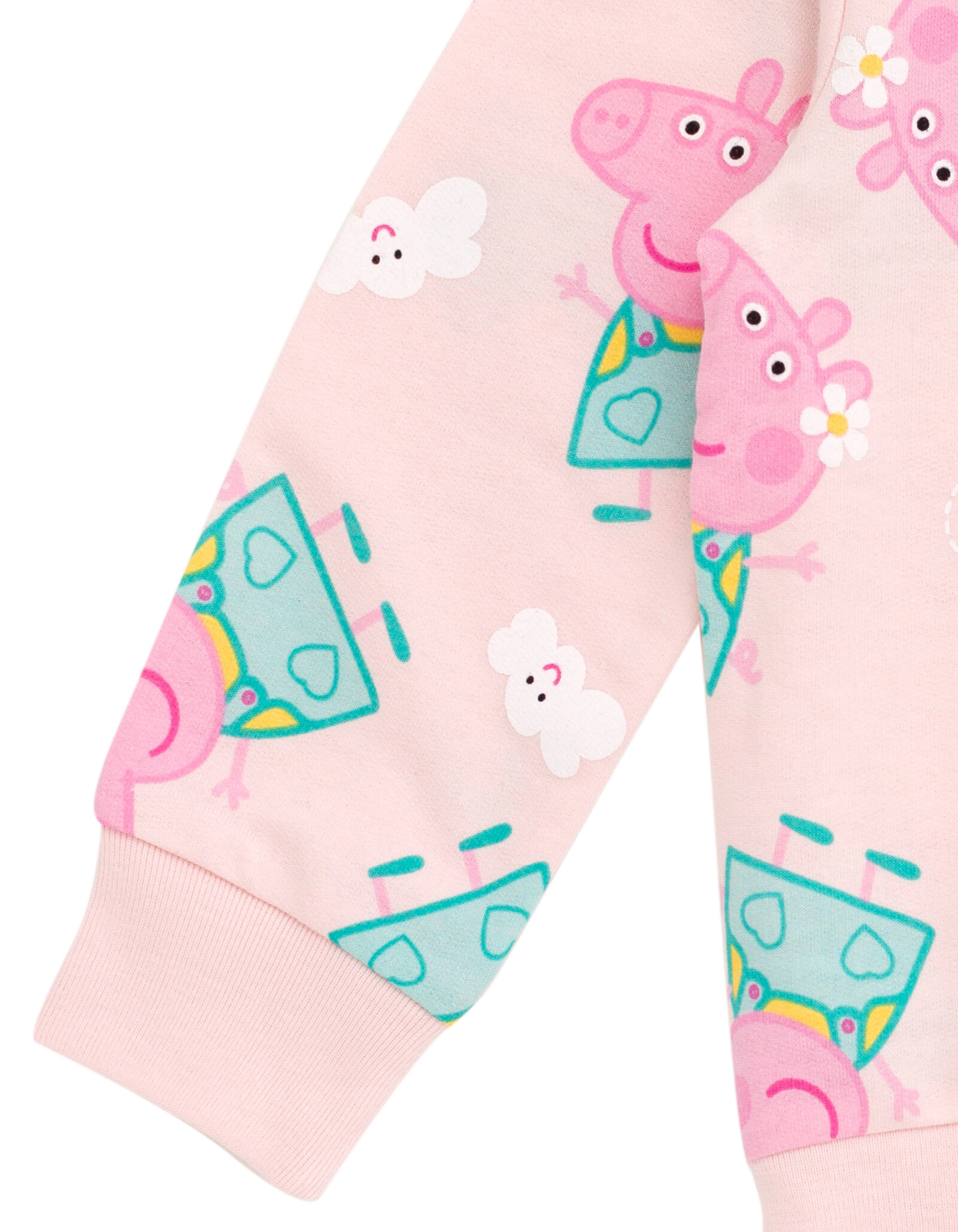 Peppa Pig Girls' Pullover Sweatshirt