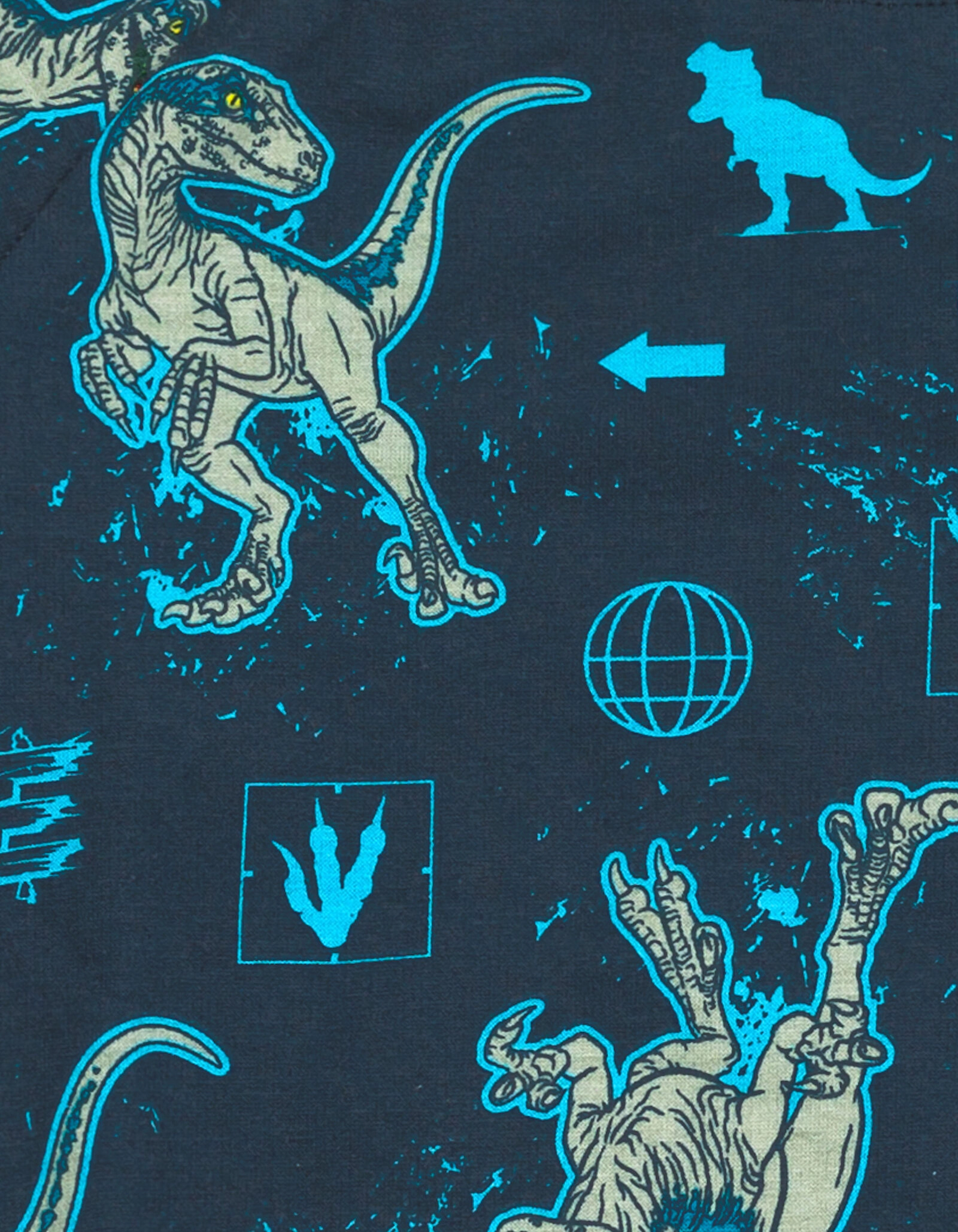 Jurassic World Park T-Rex Boys' 2-Piece Sweatshirt and Shorts Set