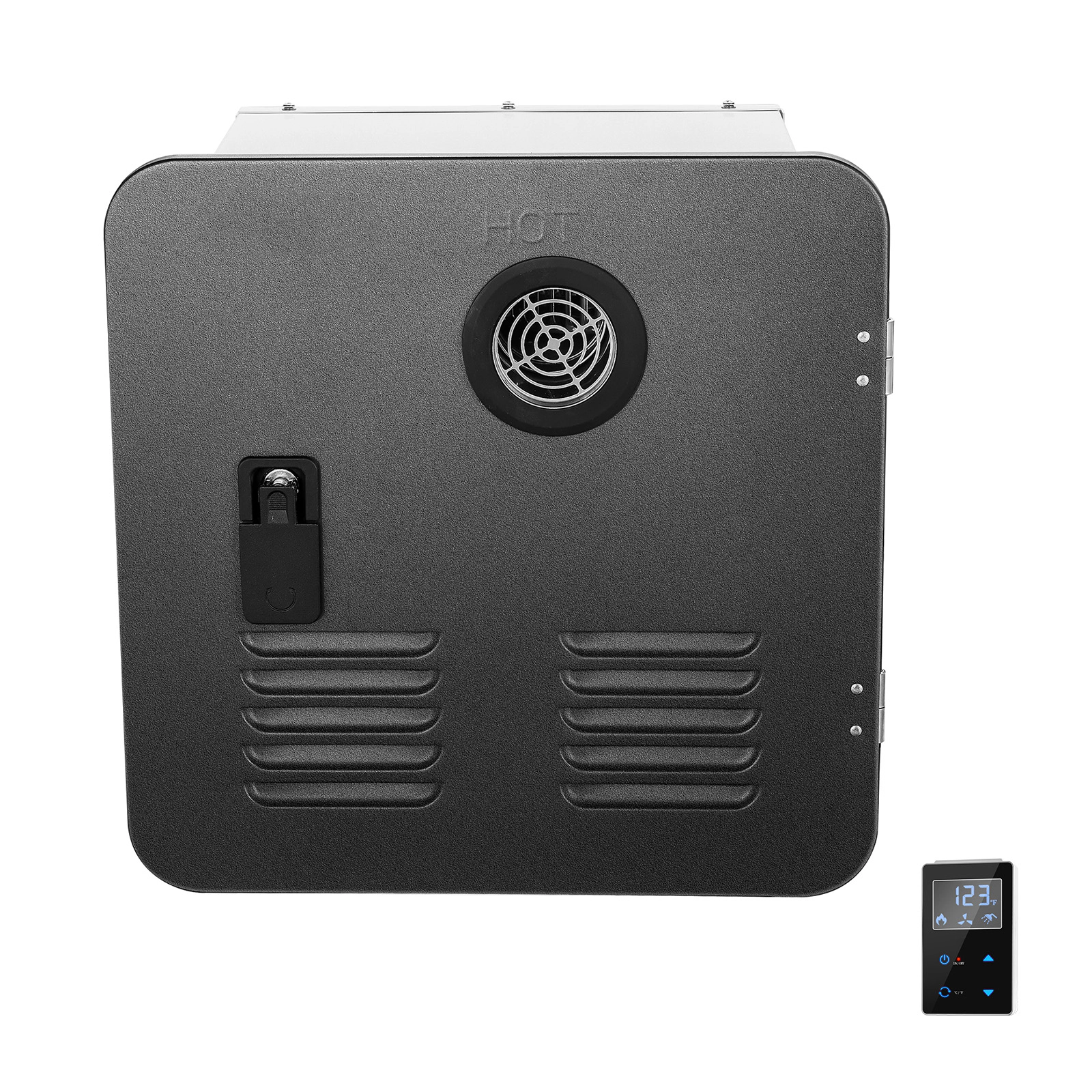 HONGGE RV Tankless Water Heater Instant Shower with 15 x inches Door and Remote Controller Optimized Comfort