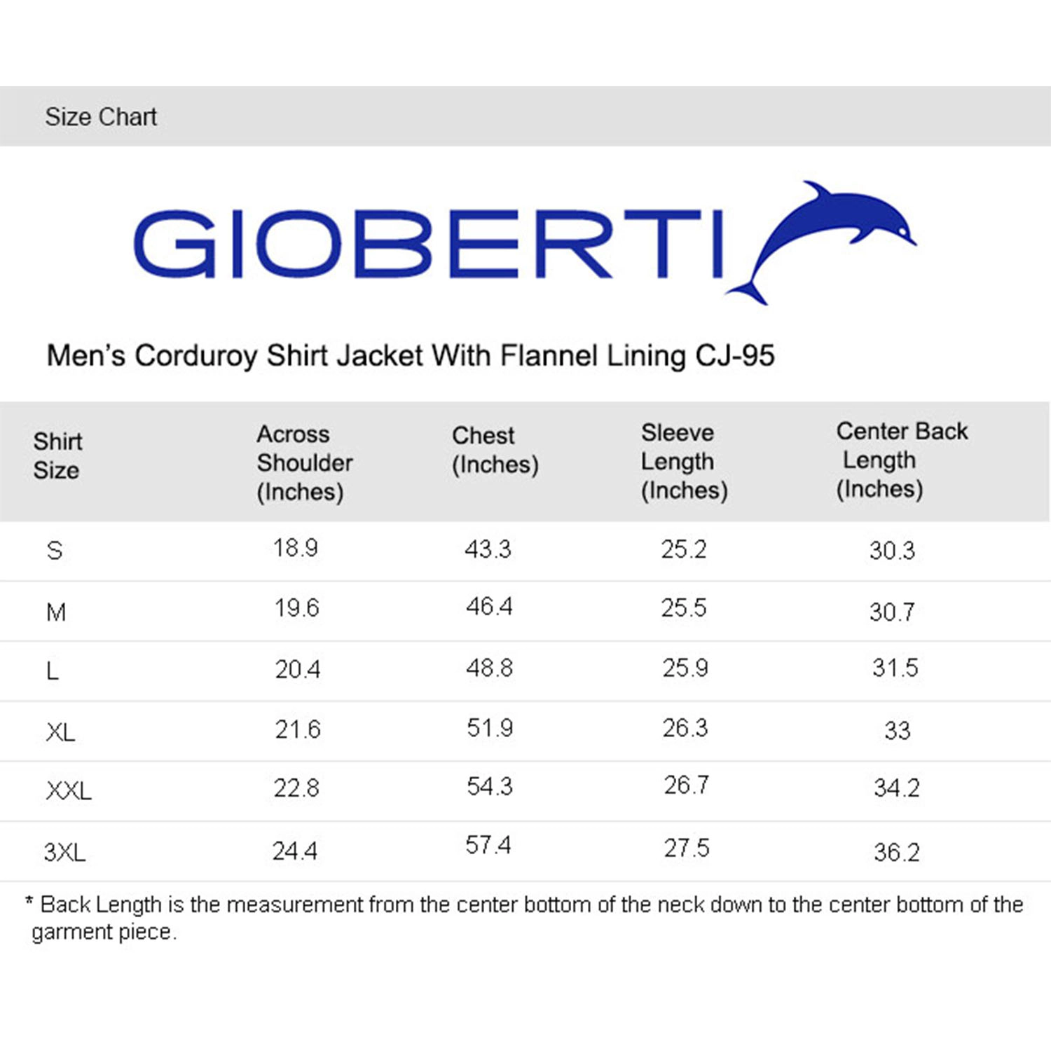 Gioberti Men's 100% Cotton Extremely Soft Corduroy Shirt Jacket with Flannel Lining