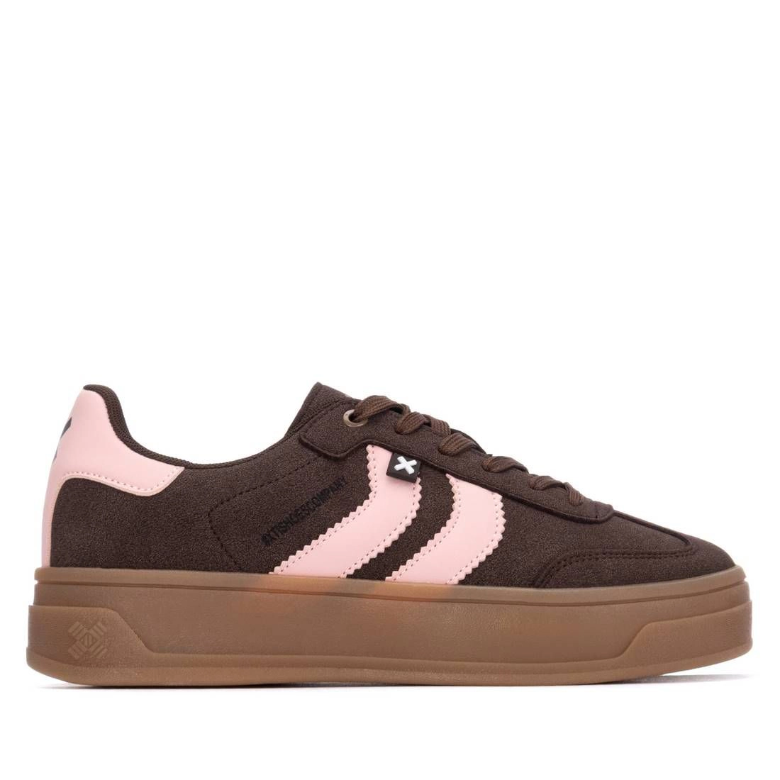 XTI Women's Sneakers Round Toe, Flat Sole