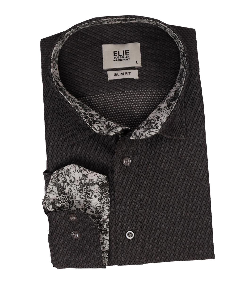 Elie Balleh Slim Fit Mens Trendy Button-Down Shirt