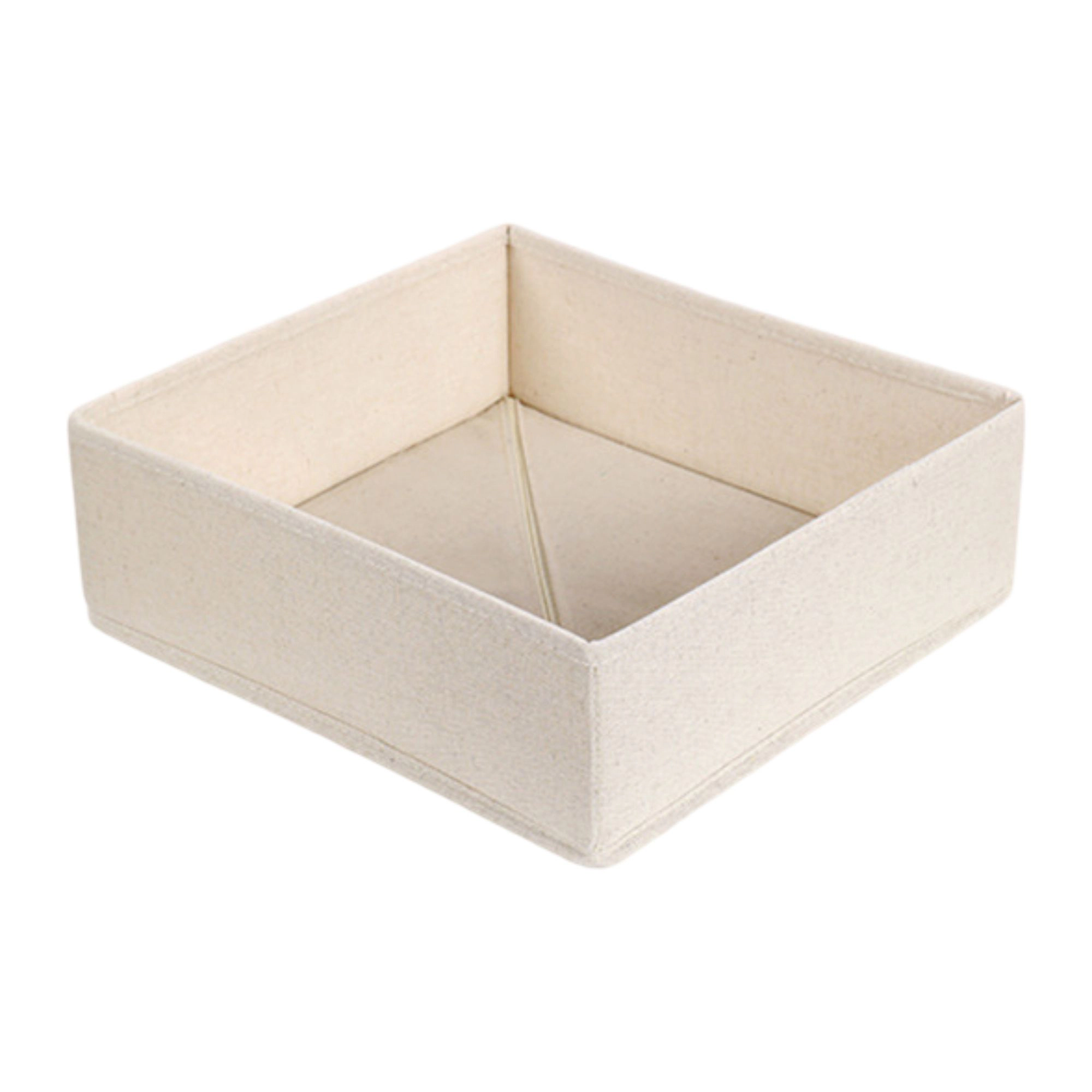 Alilang Unisex Drawer Organizer Storage Box Foldable Closet Bin Fabric Basket for Dresser Shelves