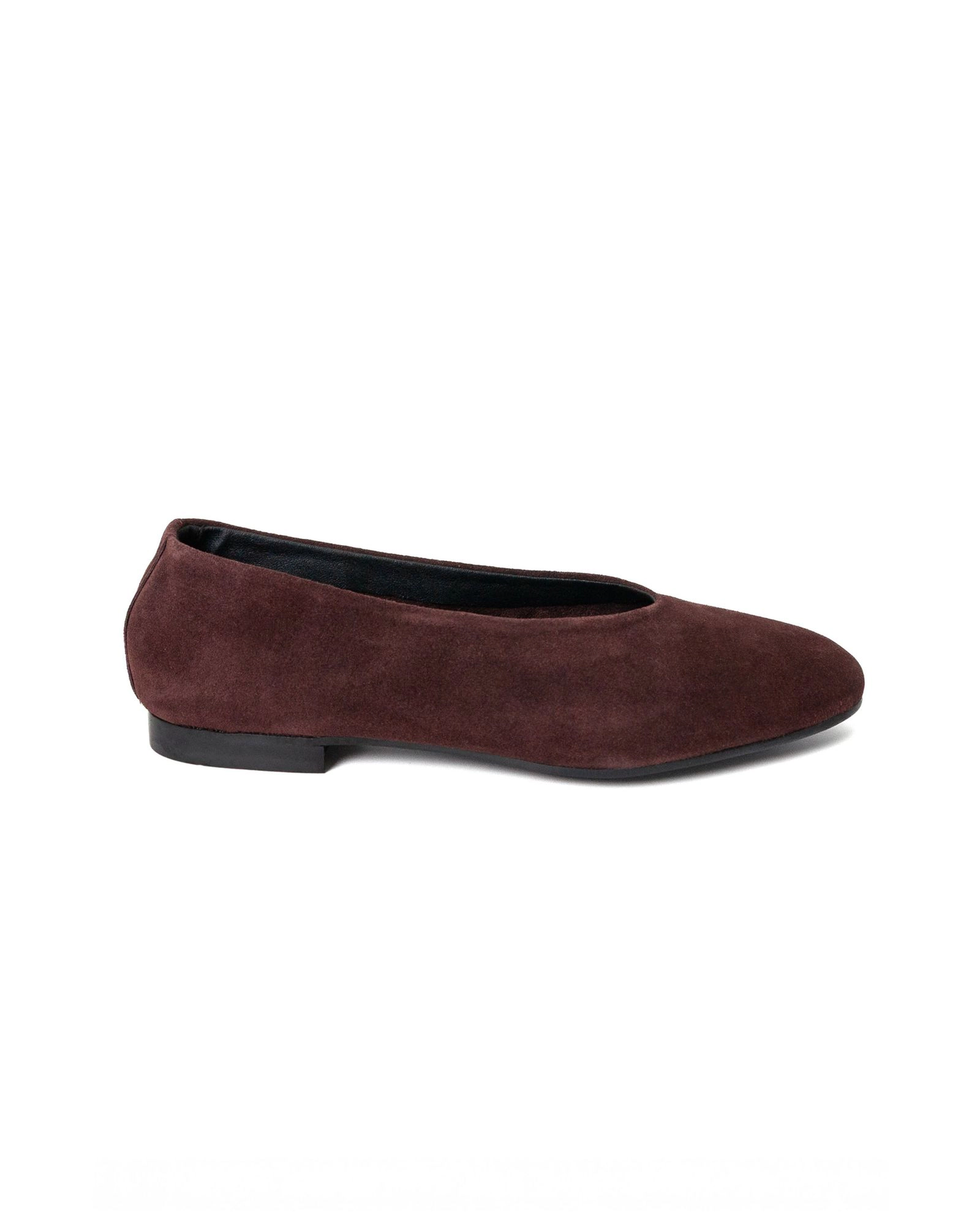 Menina Step Womens Lucrecia Suede Ballet Flat