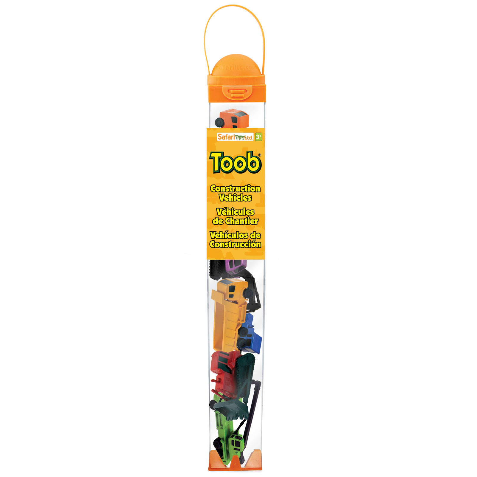 Safari Ltd. - Construction Vehicles TOOB - contains 6 Mini Figurines
