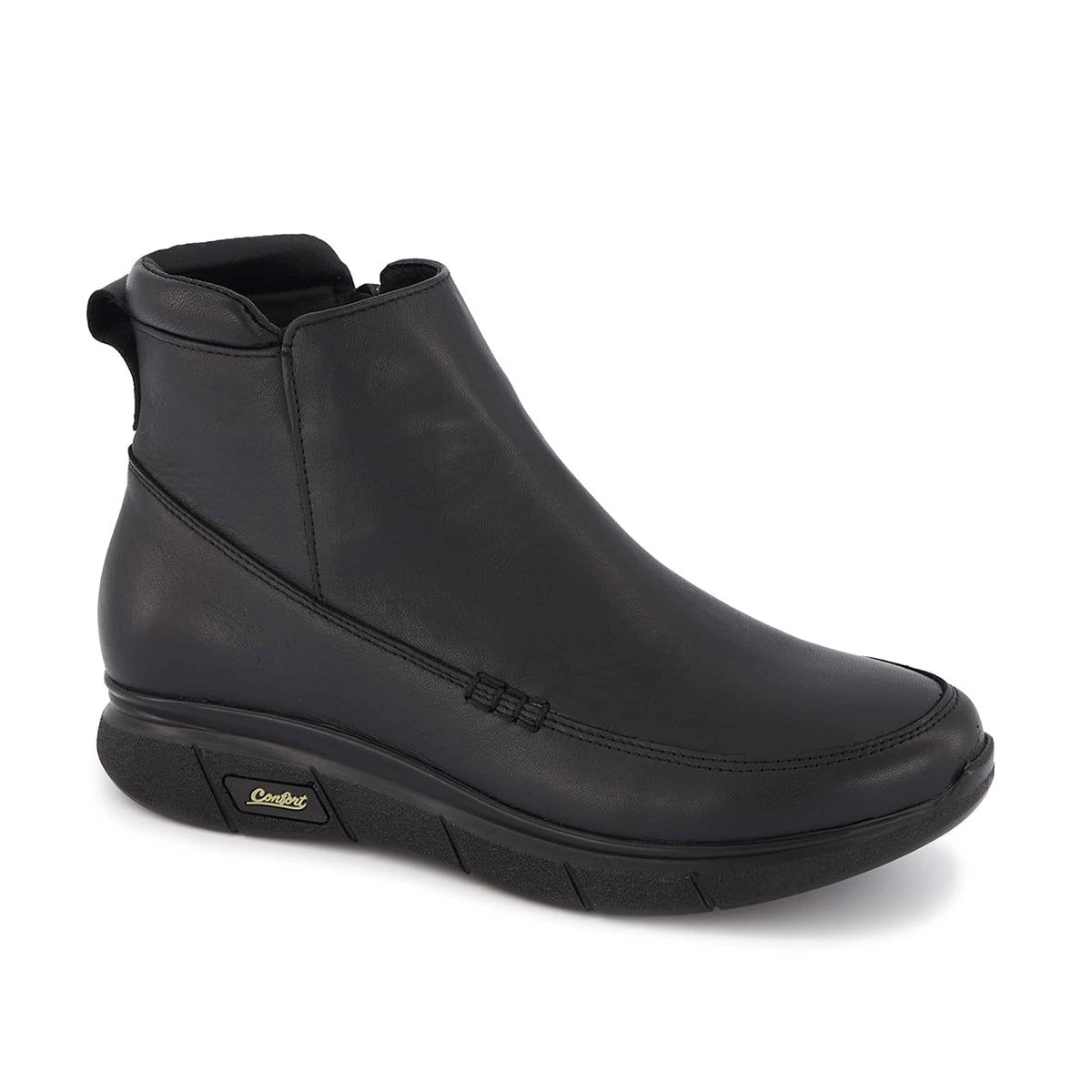 Andrea Womens Ultra Comfort Leather Booties