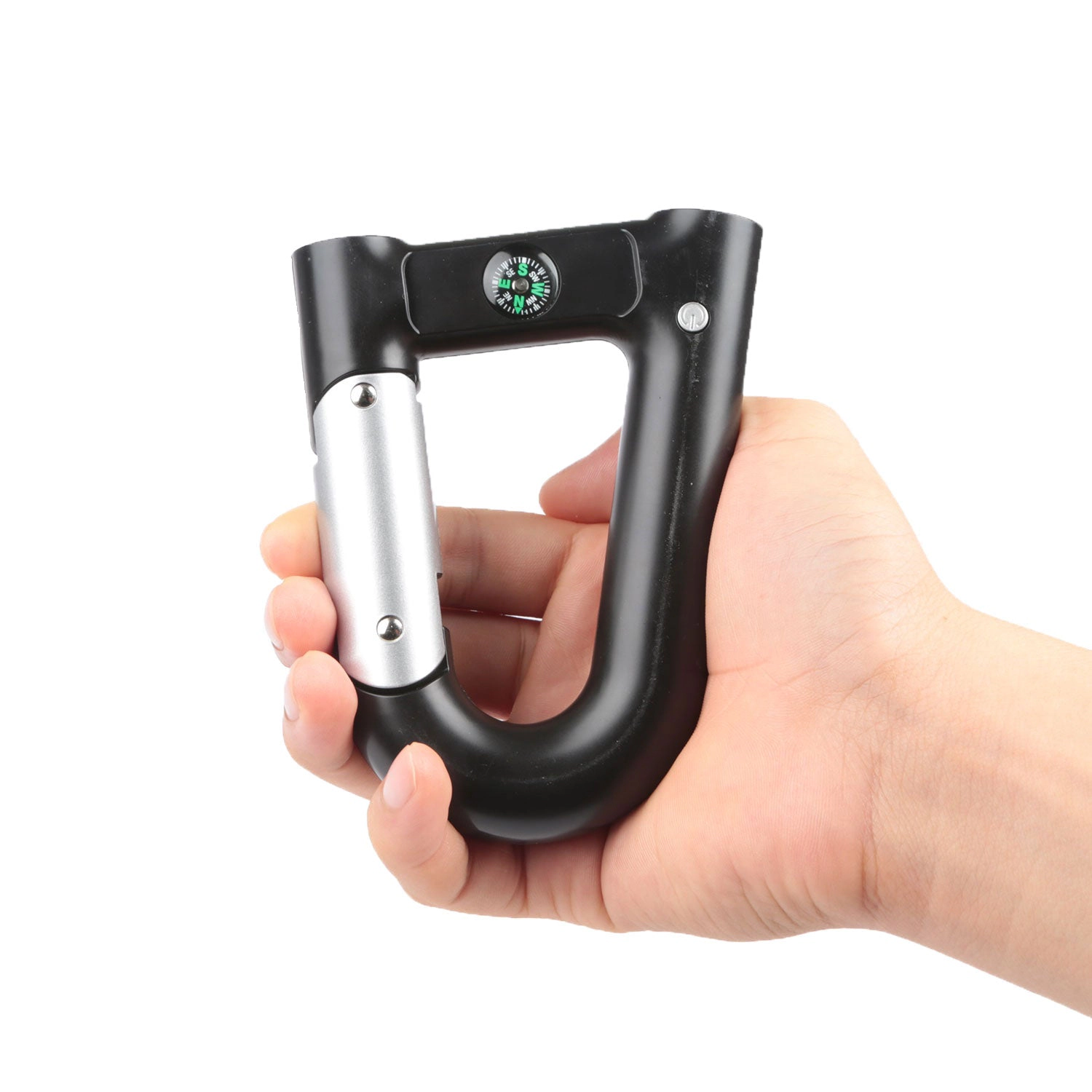 GBruno 2200mAh Carabiner Power Bank With Flashlight