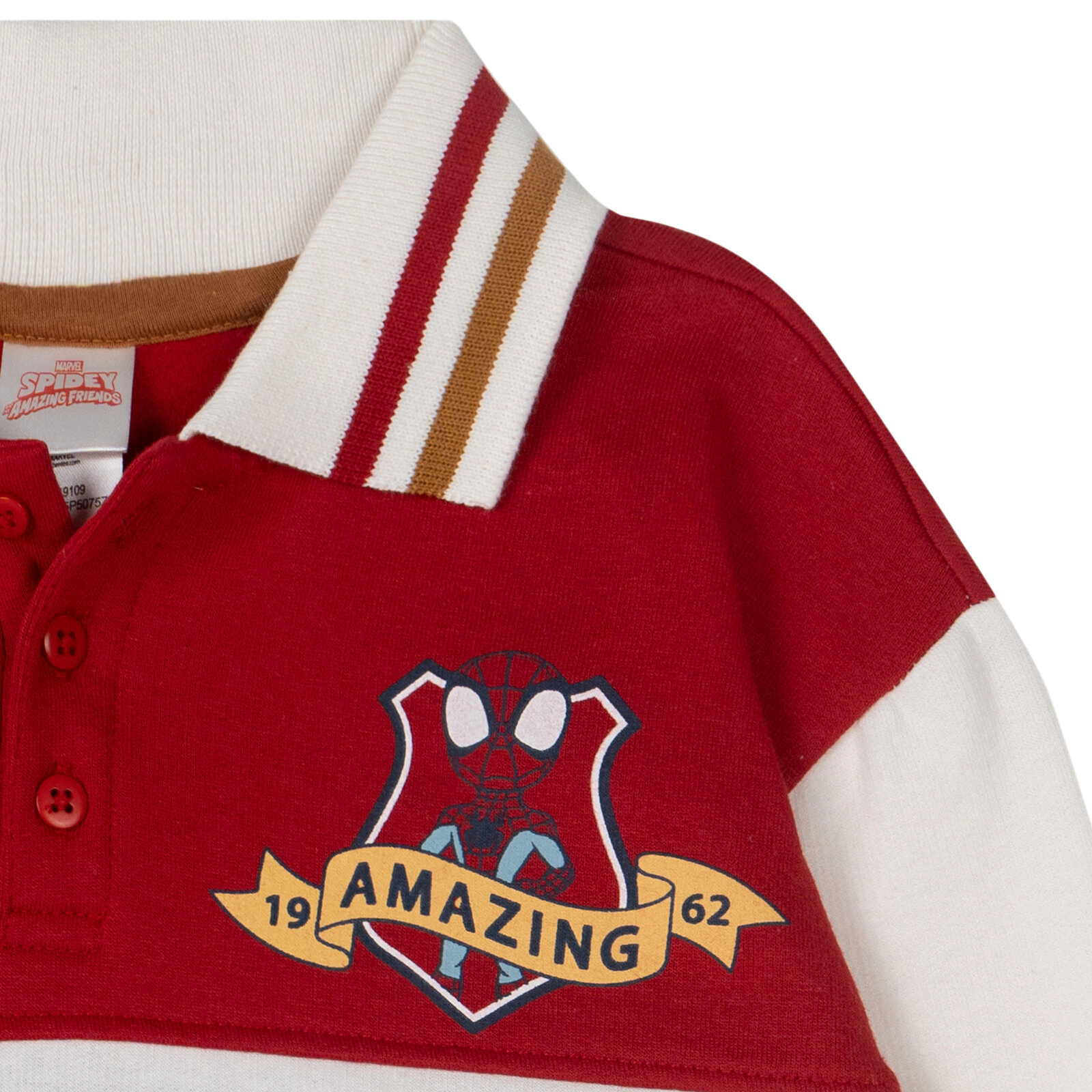Marvel Spidey and His Amazing Friends Boys' Varsity 2-Piece Polo Pants Set