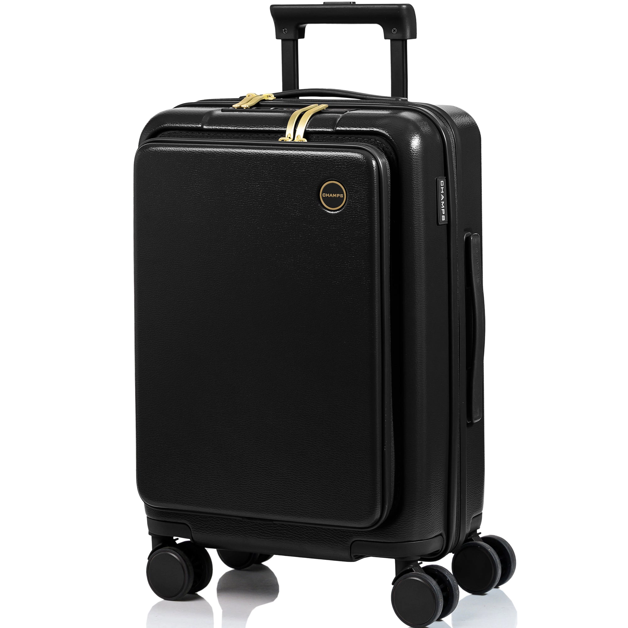 CHAMPS Onyx Collection Hardside Carry-on Luggage