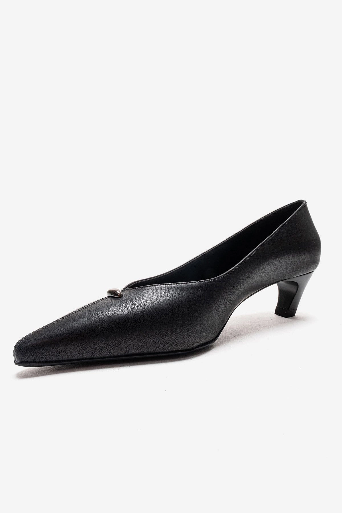 Prologue Shoes Womens Versay Pointed Toe Kitten Heel Pump