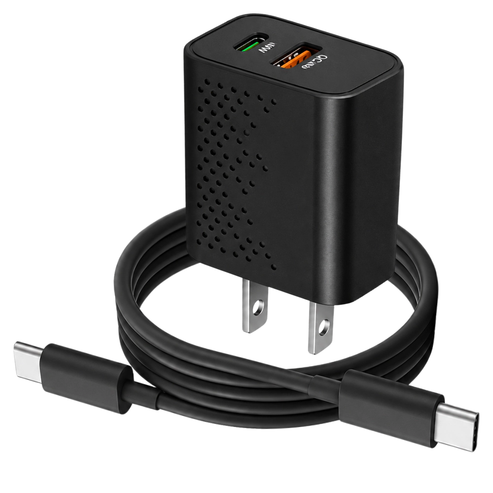 Qixxronics 6ft USBC Cable with 35W Super Fast Type-C Charger for Samsung Galaxy Z Fold and Z Flip 5 4 3 6 7, S24 S25 S26