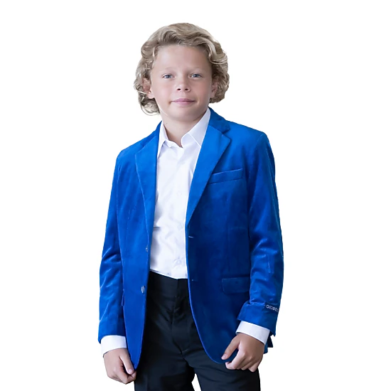 Gioberti Boy's Formal Velvet Blazer