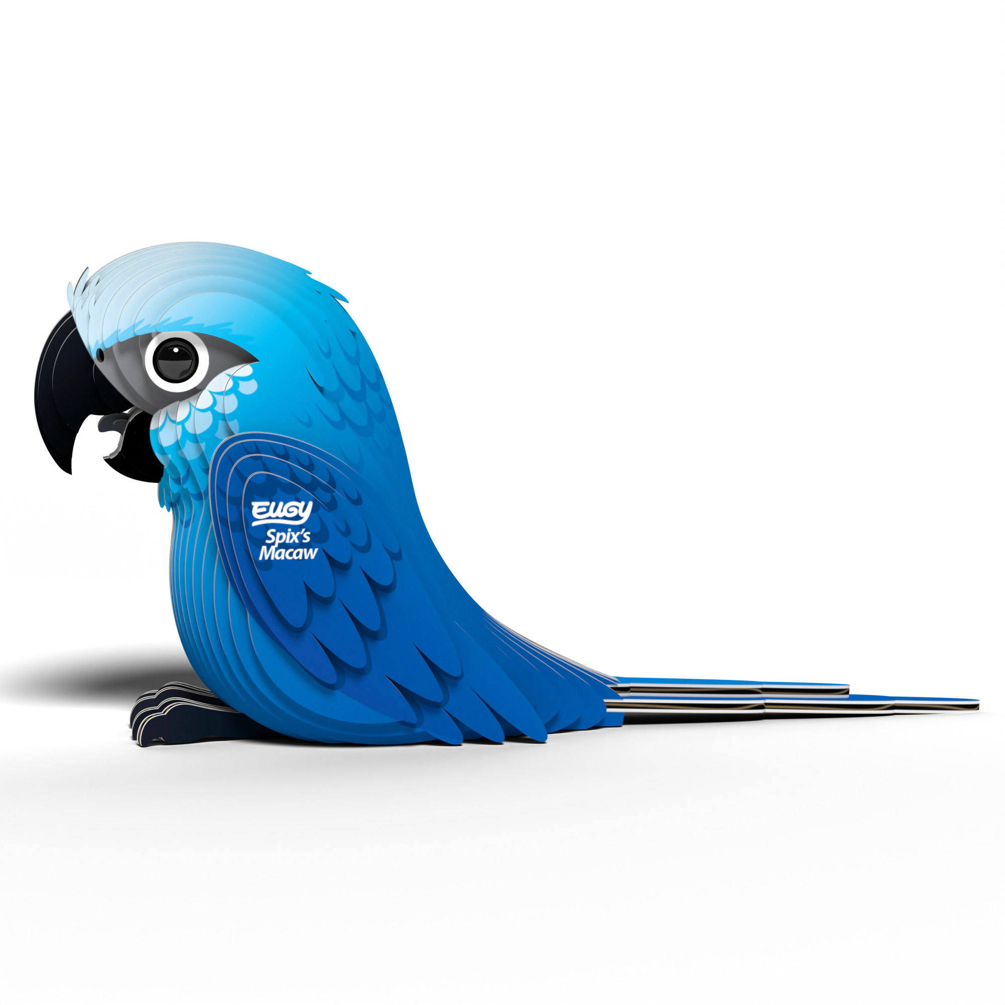 EUGY Spix's Macaw 3D Puzzle - contains 27 puzzle pieces