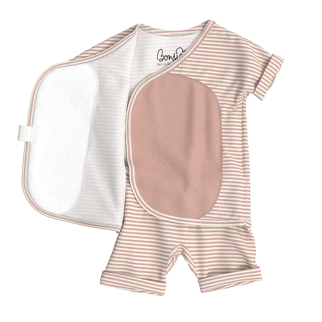 Bonsie Skin to Skin Babywear Romper - Berry Twist