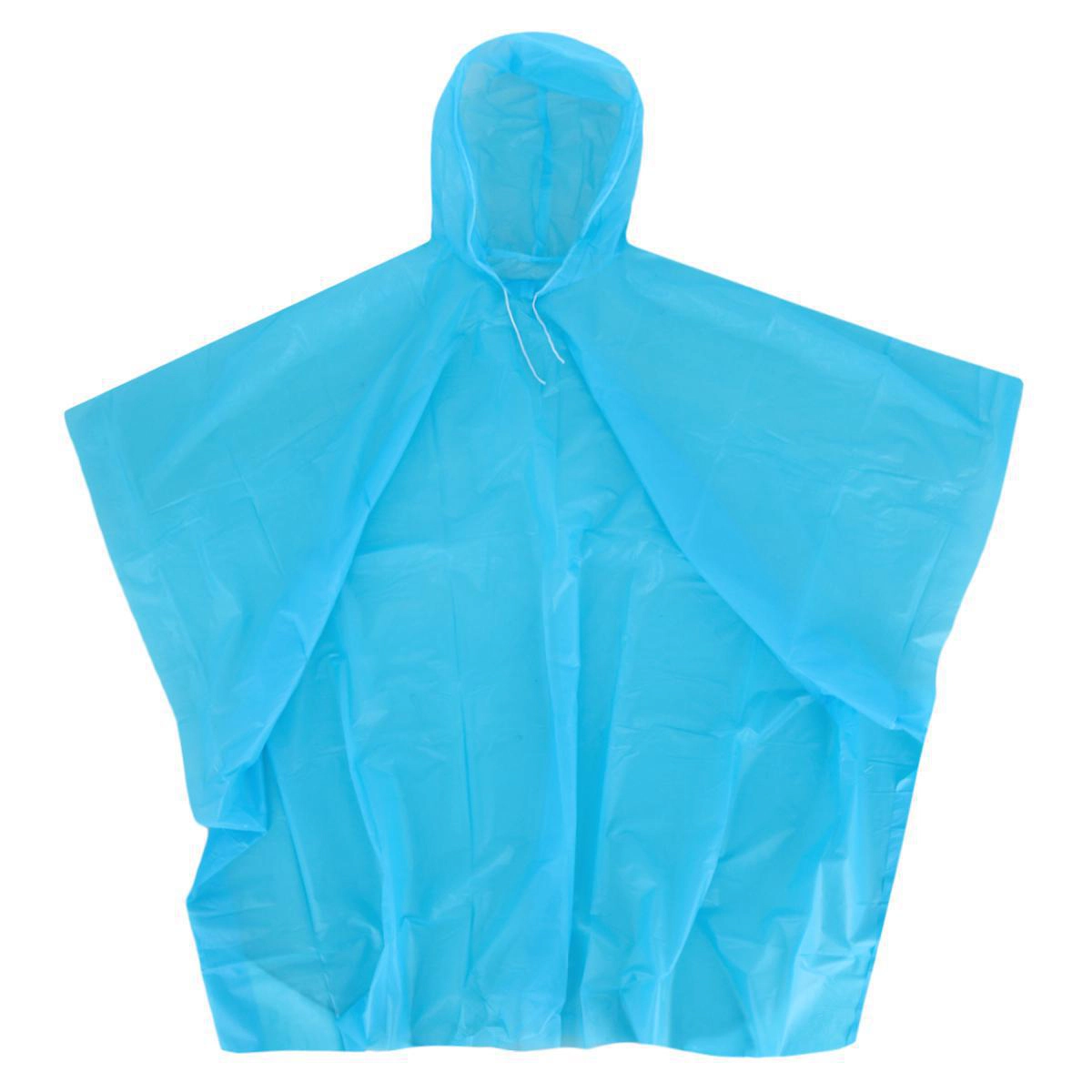 CTM Adult Reusable Waterproof Long Rain Poncho