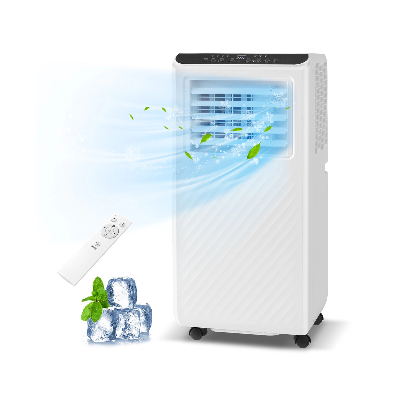 SlickBlue 3-in-1 Portable Air Conditioner with Fan and Dehumidifier