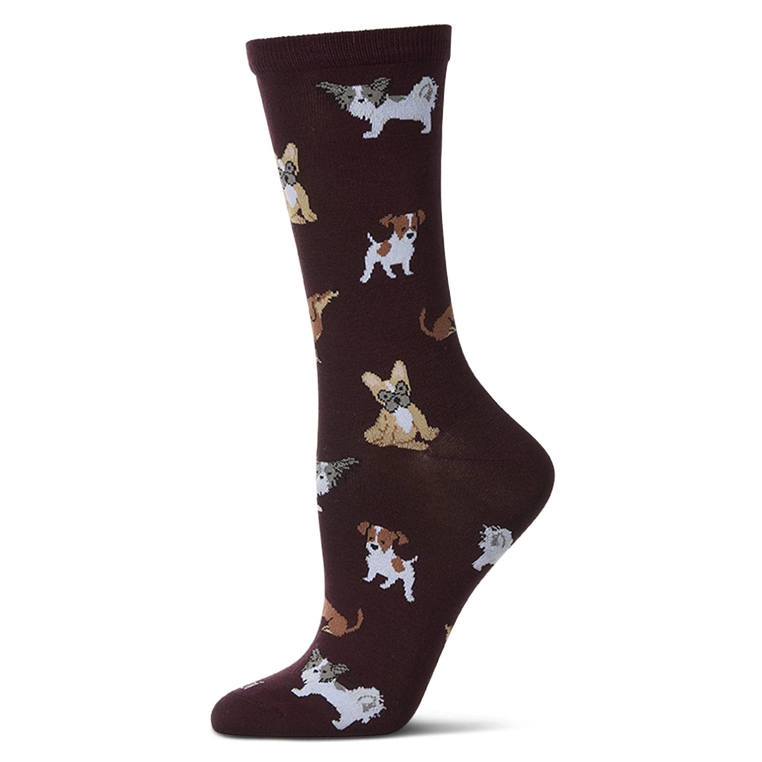 MeMoi They Call it Pupper Love Bamboo Blend Crew Socks