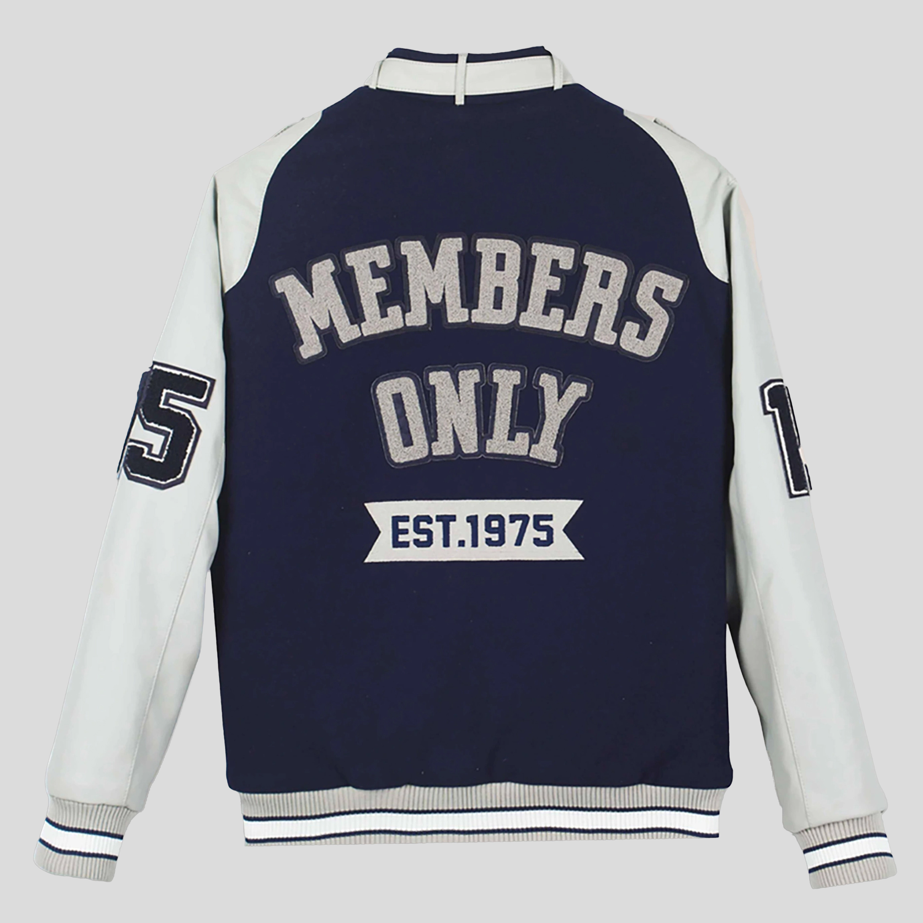 Members Only Men's Varsity Jacket