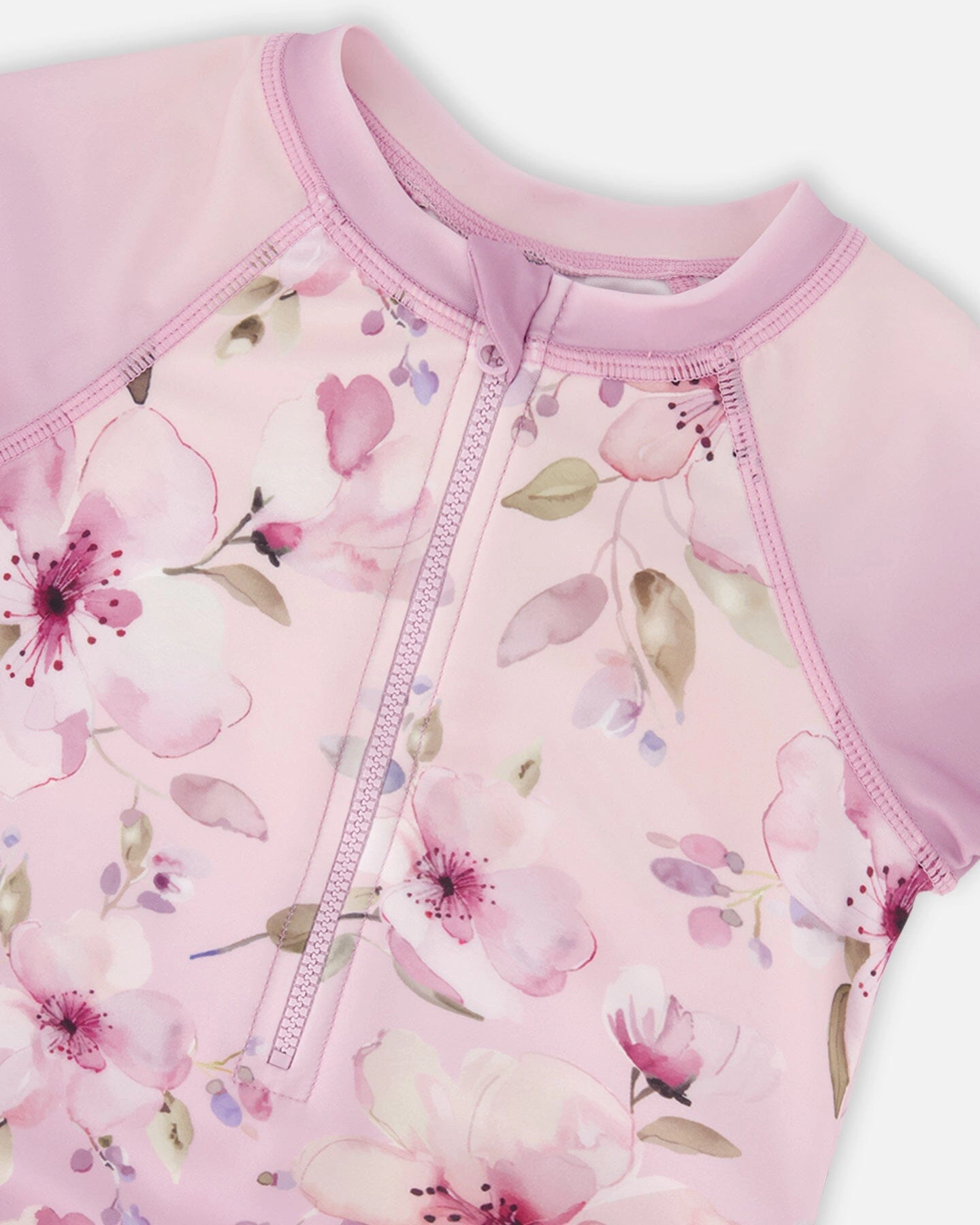 Deux par Girls One-Piece Swimsuit Flower Print
