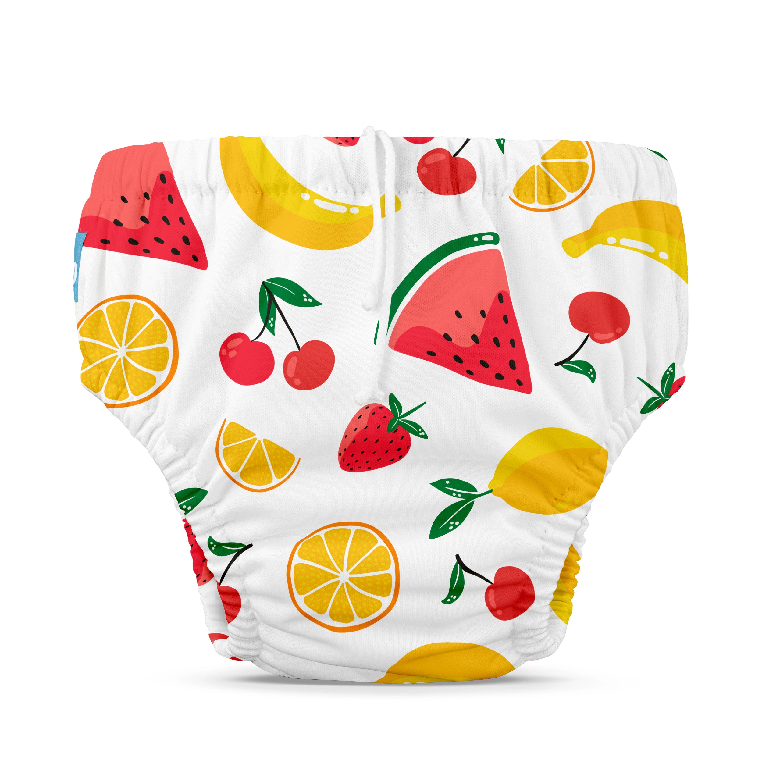 Charlie Banana Reusable Swim Diaper Drawstring X-Large, Banana Fiesta