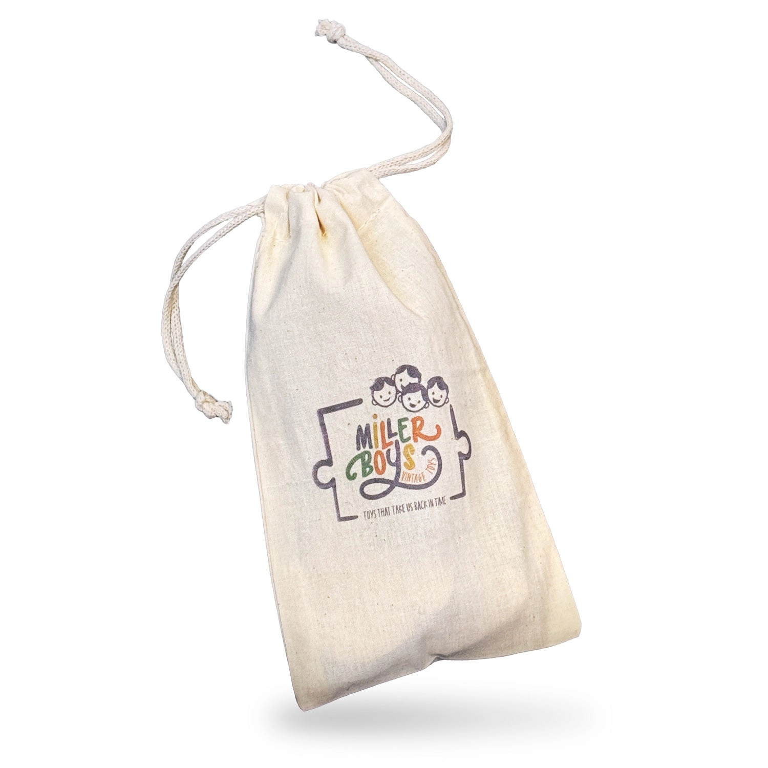 Wooden ABC Magnetic Letter Train Set with Organic Cotton Bag - Cherry Wood - Made in USA