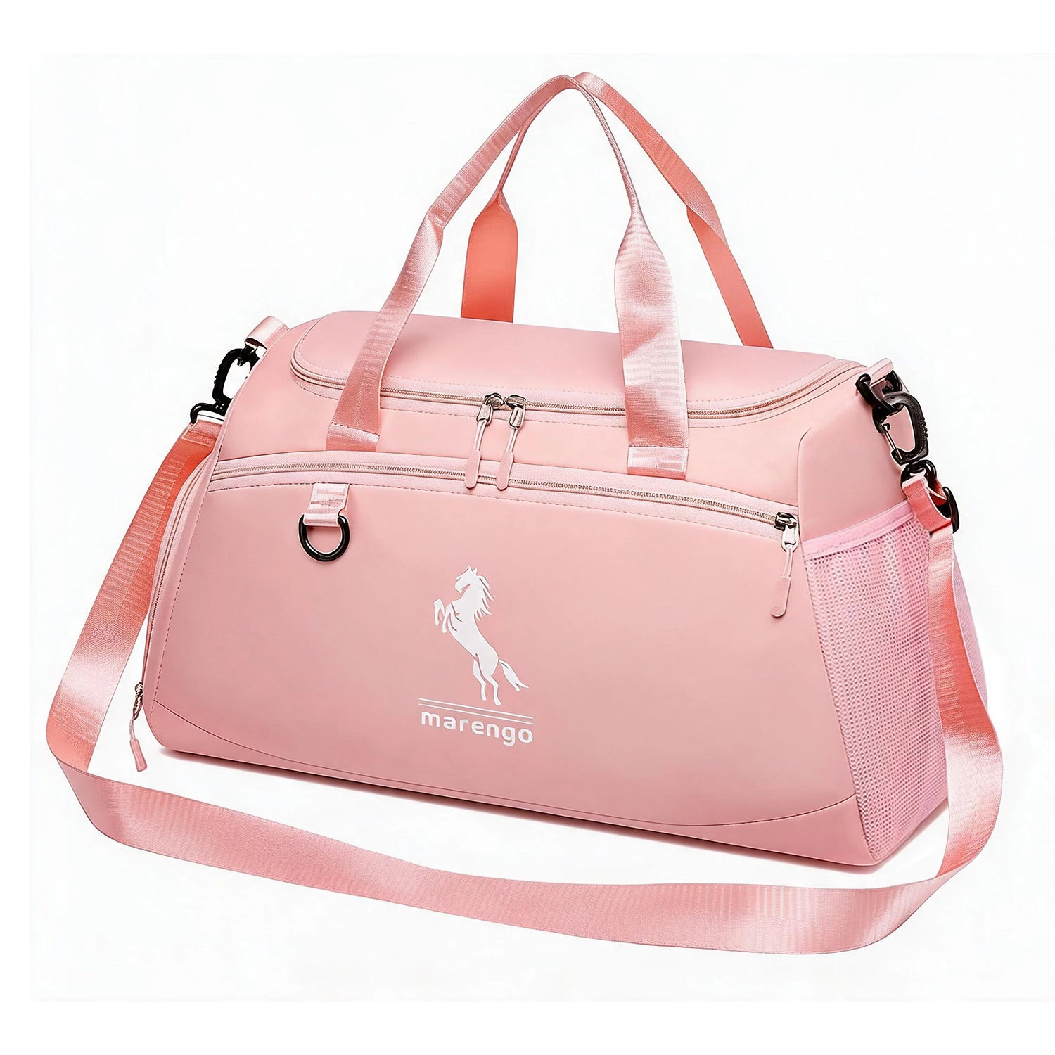 GBruno Waterproof 37L Gym Duffle Bag With Shoe Compartment