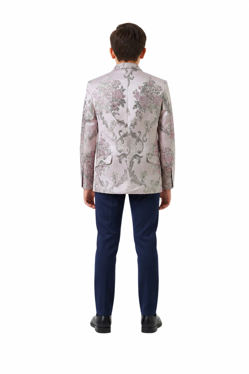 Elie Balleh Boys Slim Fit Modern Sports Coat