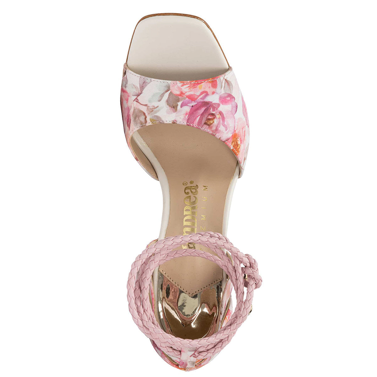 Andrea Womens High Heel Sandals With Rope Ankle Strap