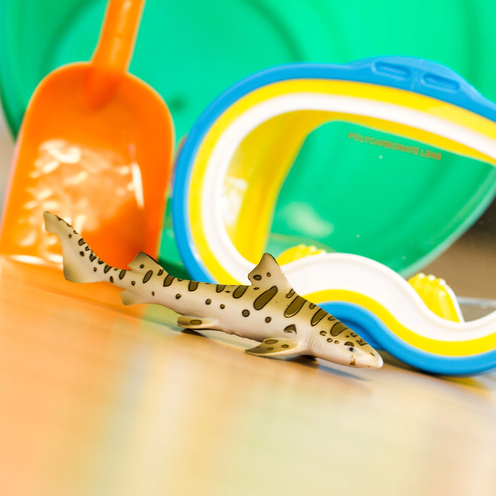 Safari Ltd. - Leopard Shark Kids Toy Figure