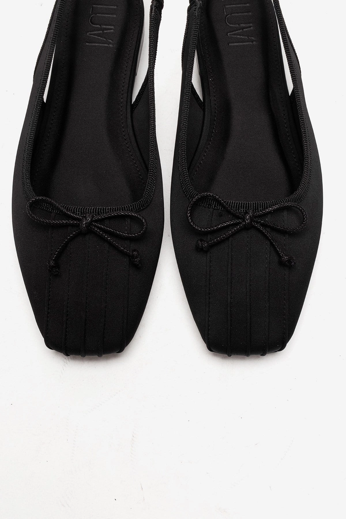 Prologue Shoes Womens Zelvia Bow Slingback Ballet Flat