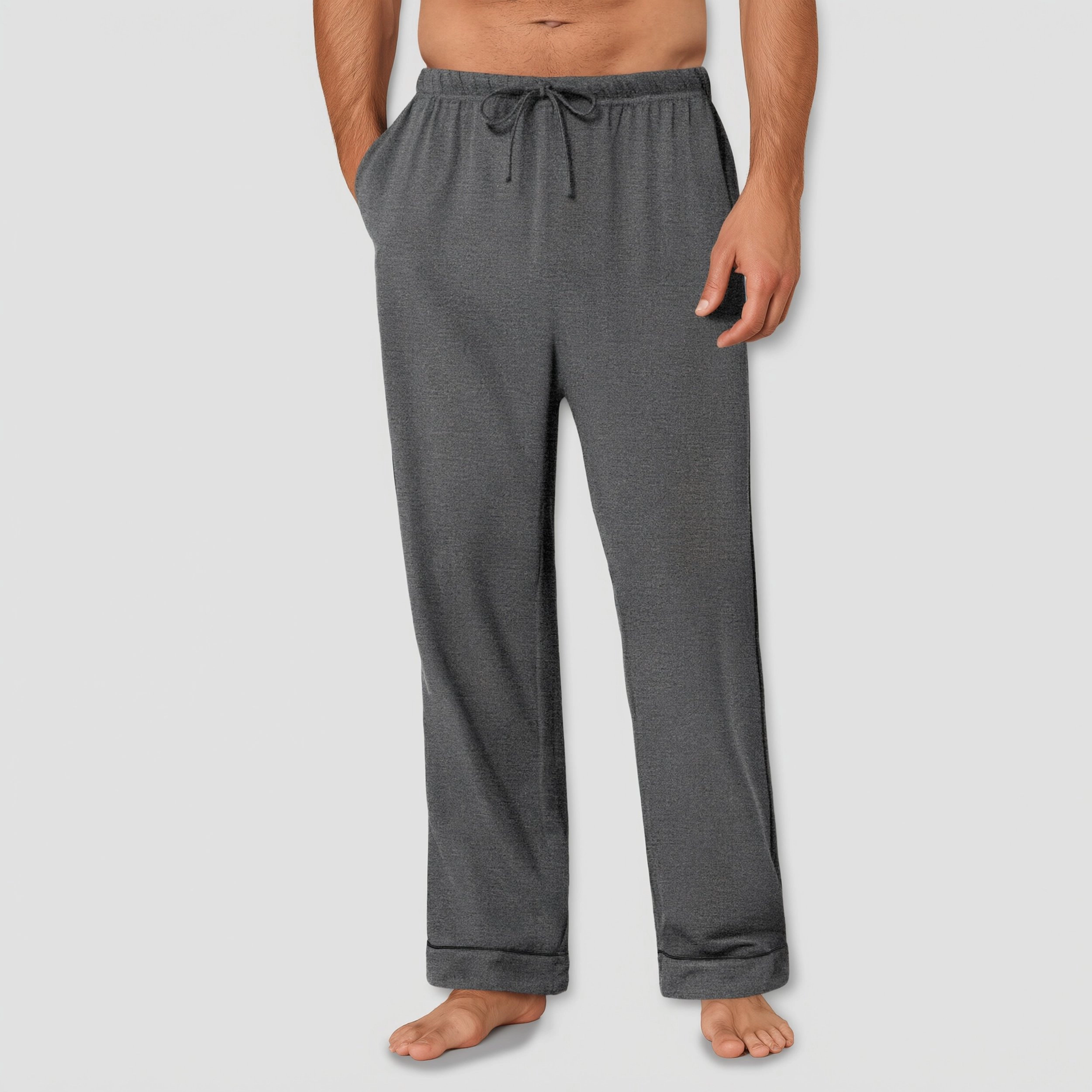 Ekouaer Mens Pajama Pants Pajamas Bottoms Sleep Lounge Long Pant with Drawstring & Pockets