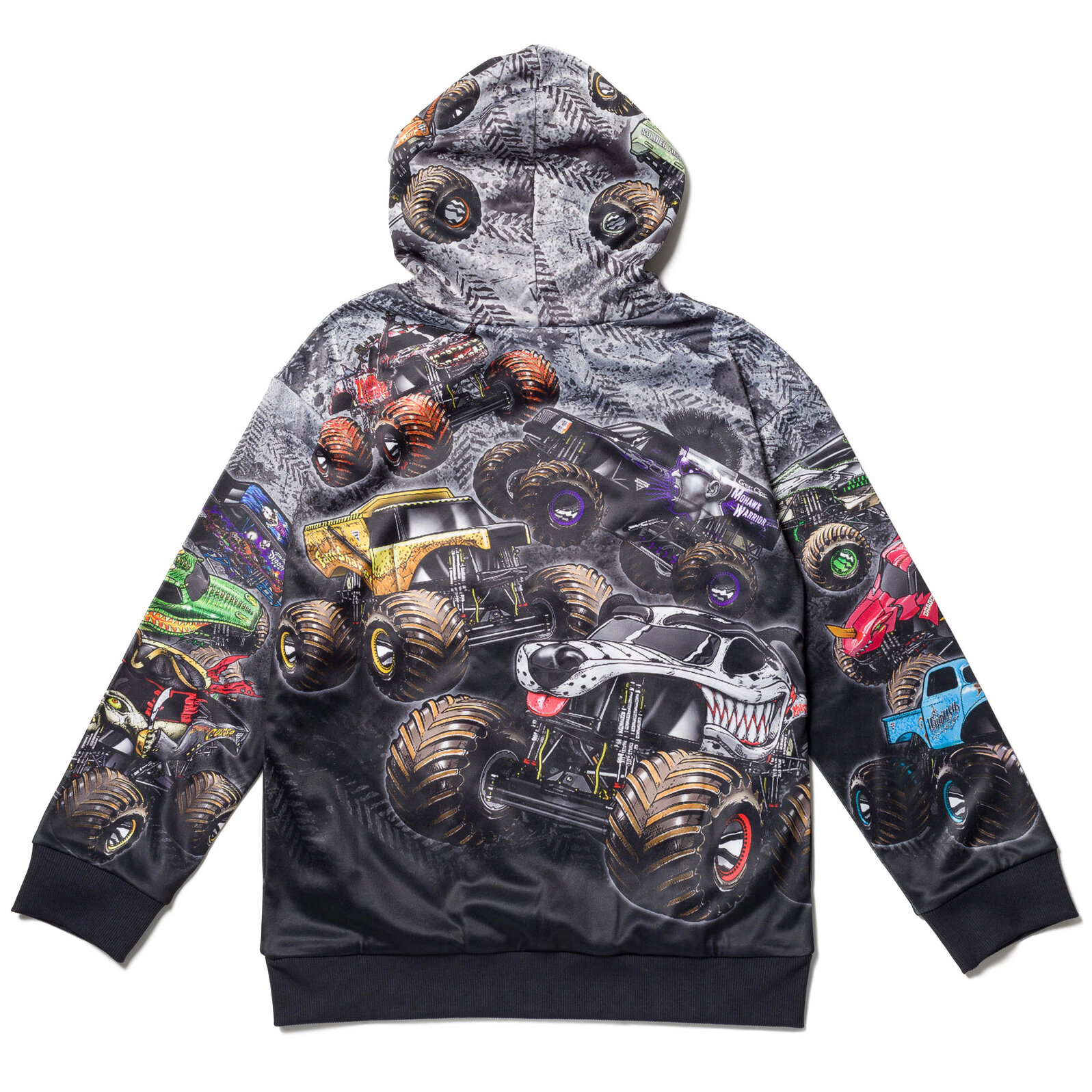 Monster Jam Fleece Hooded Sweatshirt