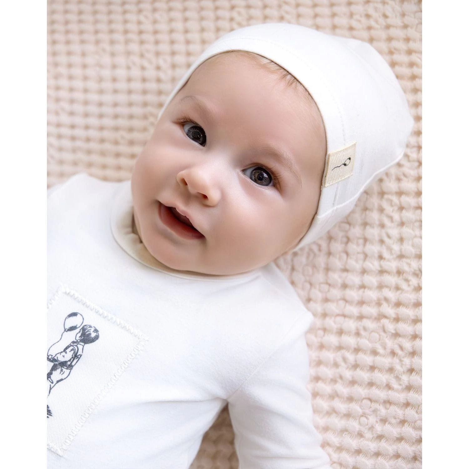MeMoi 2 Piece Baby Boys "The Little Boy And His Balloon" Cotton Rich Footie Set