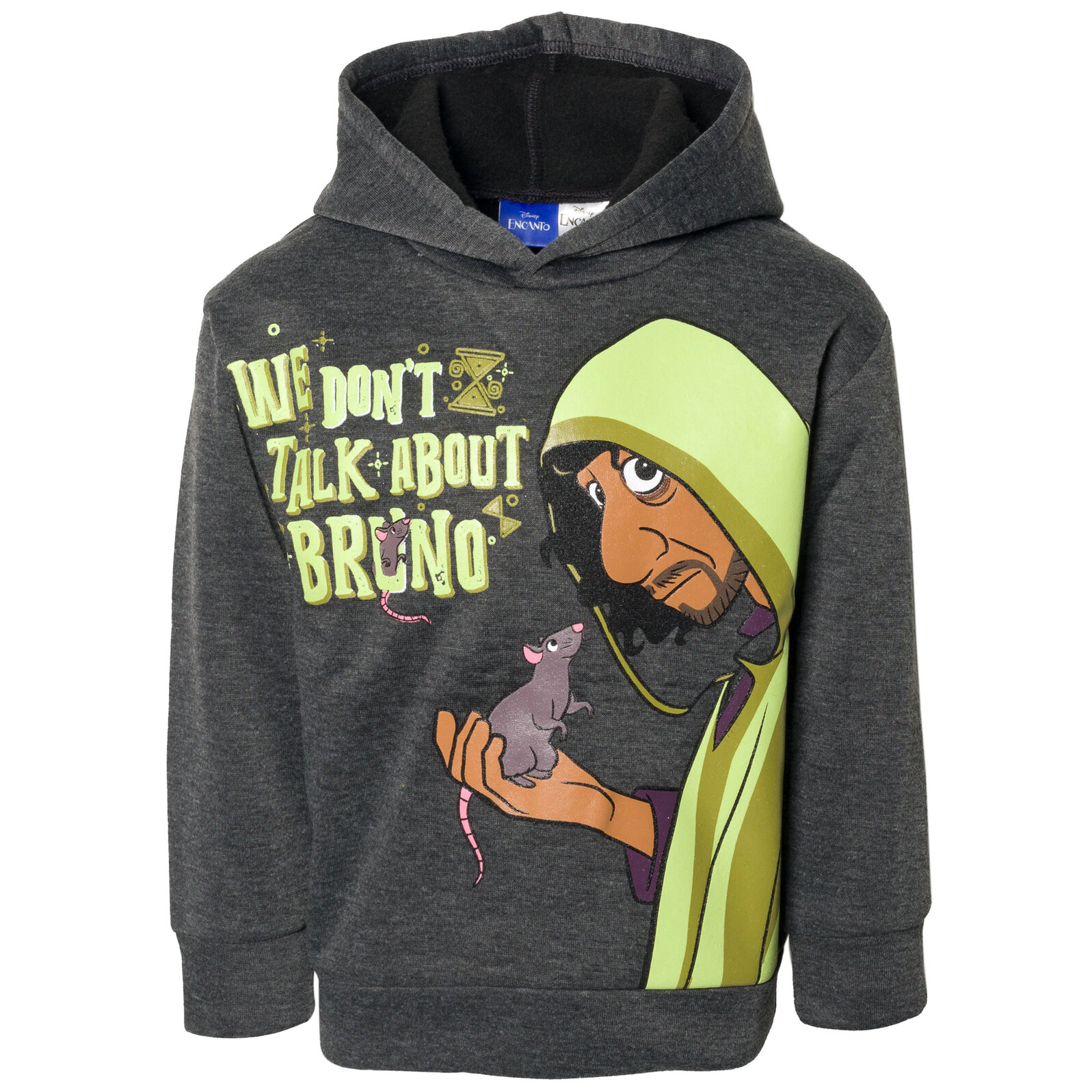 Disney Encanto Bruno Boys' Fleece Hooded Pullover Hoodie