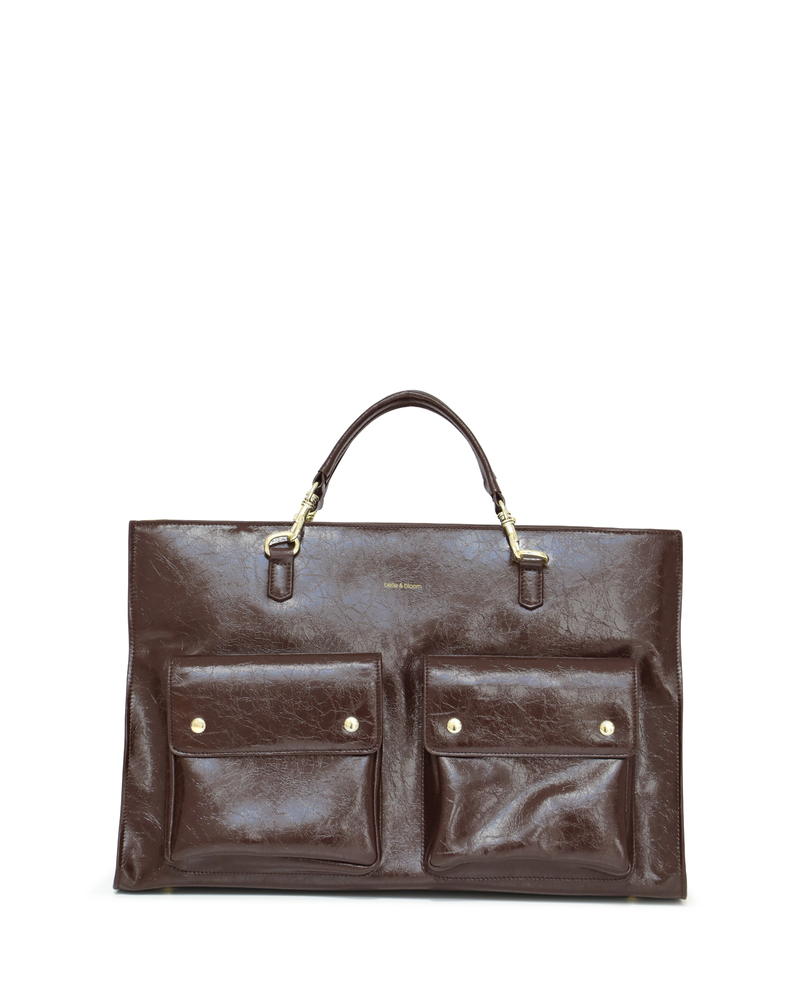 Belle & Bloom Womens Reflections Leather Shoulder Bag