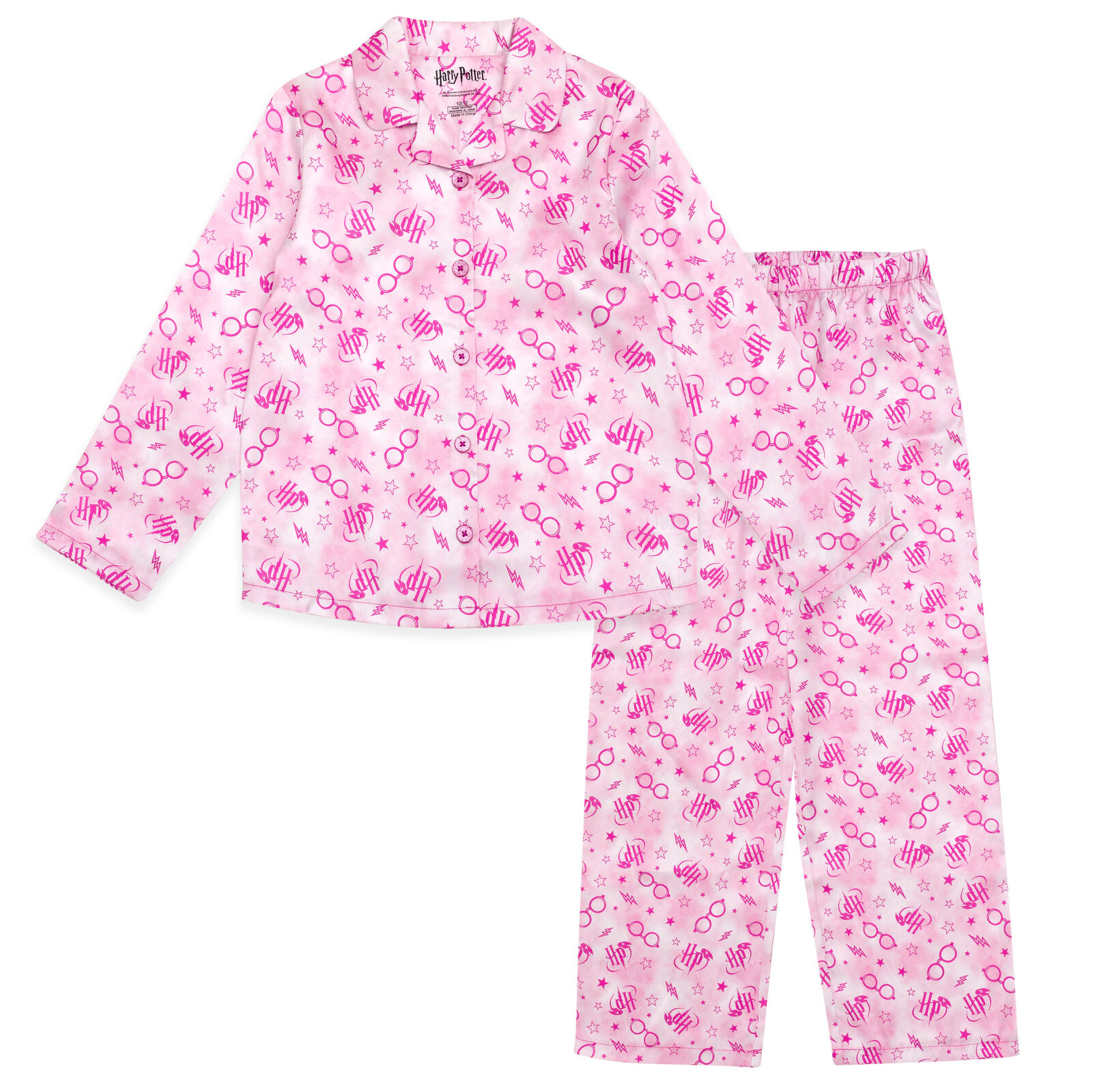 Harry Potter Girls' Pajama Shirt and Pants Set