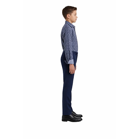 Elie Balleh Boys Slim Fit Elie Balleh Boys' Floral Printed Button-Down Shirt