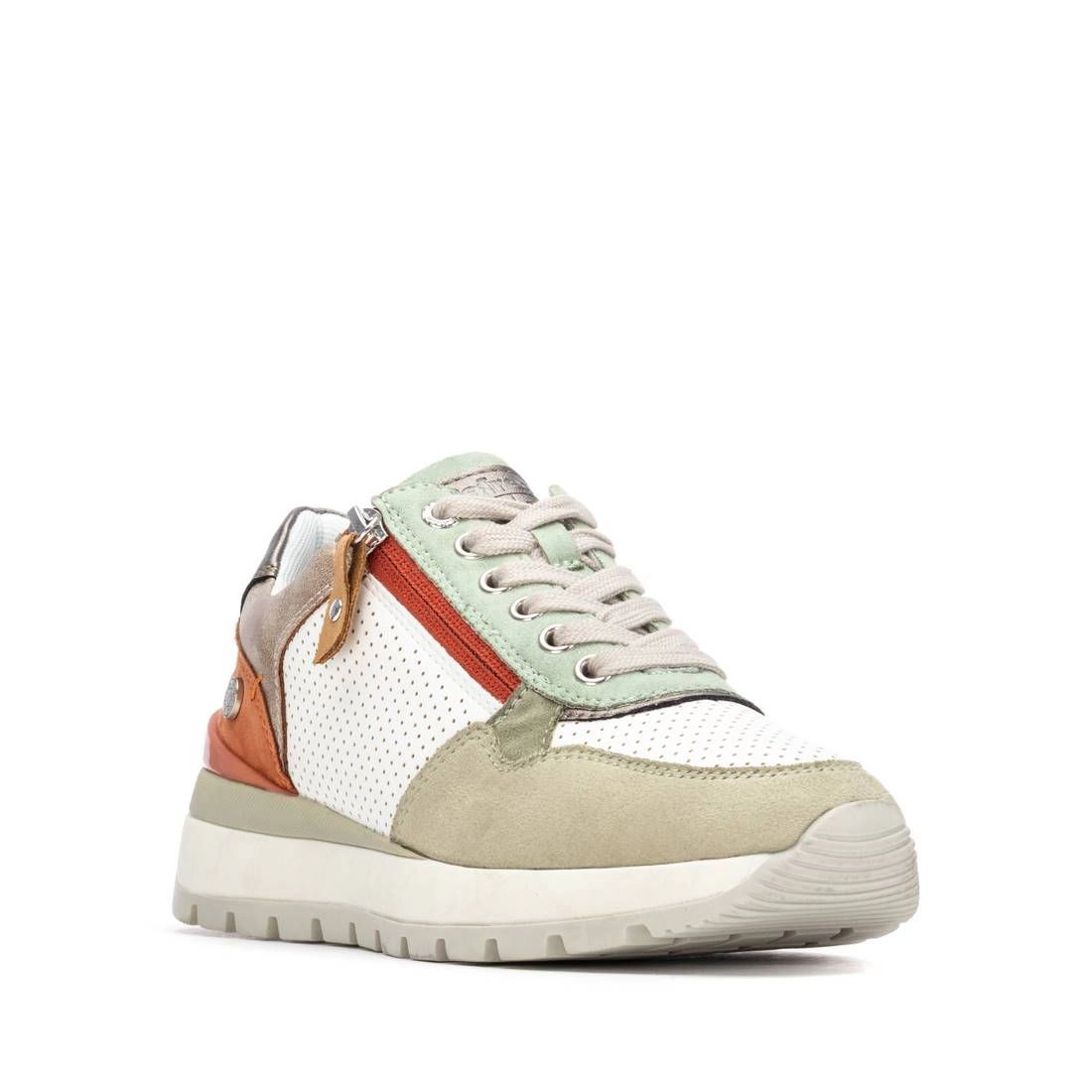 XTI Refresh Women's Sneakers Memory Foam, Round Toe, Flat Heel