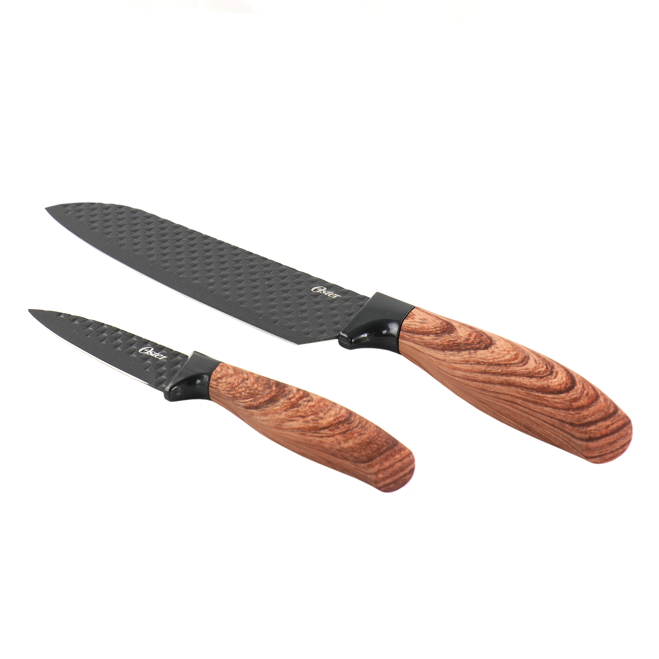 Oster Gunderson Piece Black Stainless Steel Cutlery Set