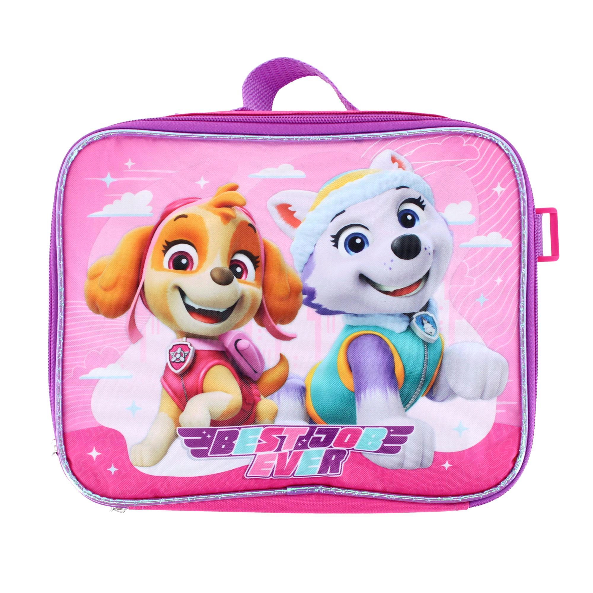 CTM Girl's Paw Patrol 16 Inch Backpack & Luncbox Set