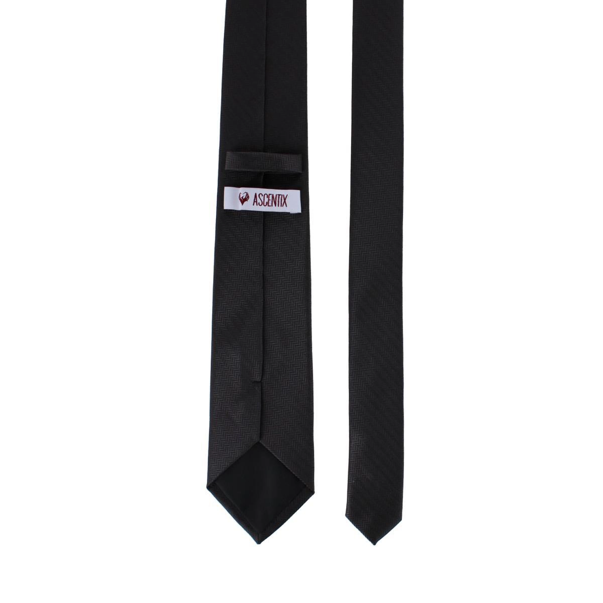 Ascentix Etched Herringbone Twist Necktie