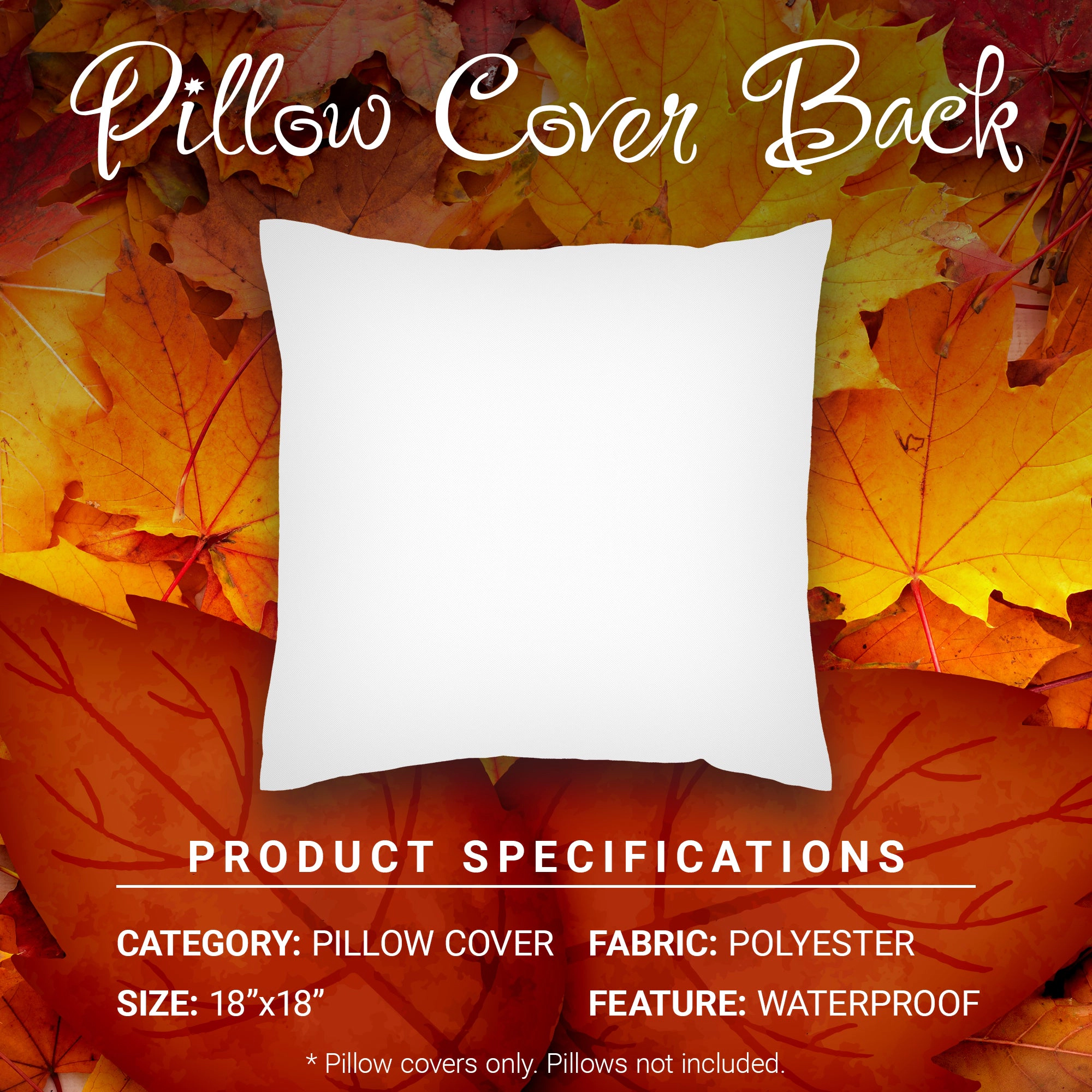 G128 Farmhouse Pumpkin Wagon Tractor Decorative Throw Pillow Covers