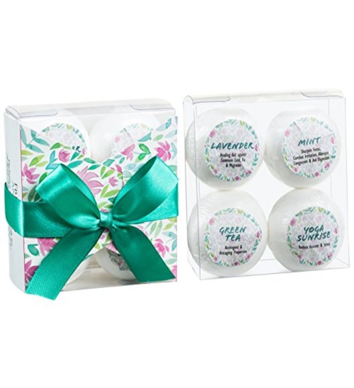 Freida and Joe Womens  Bath Bombs Stocking Stuffer  Fizzies Set Gifts